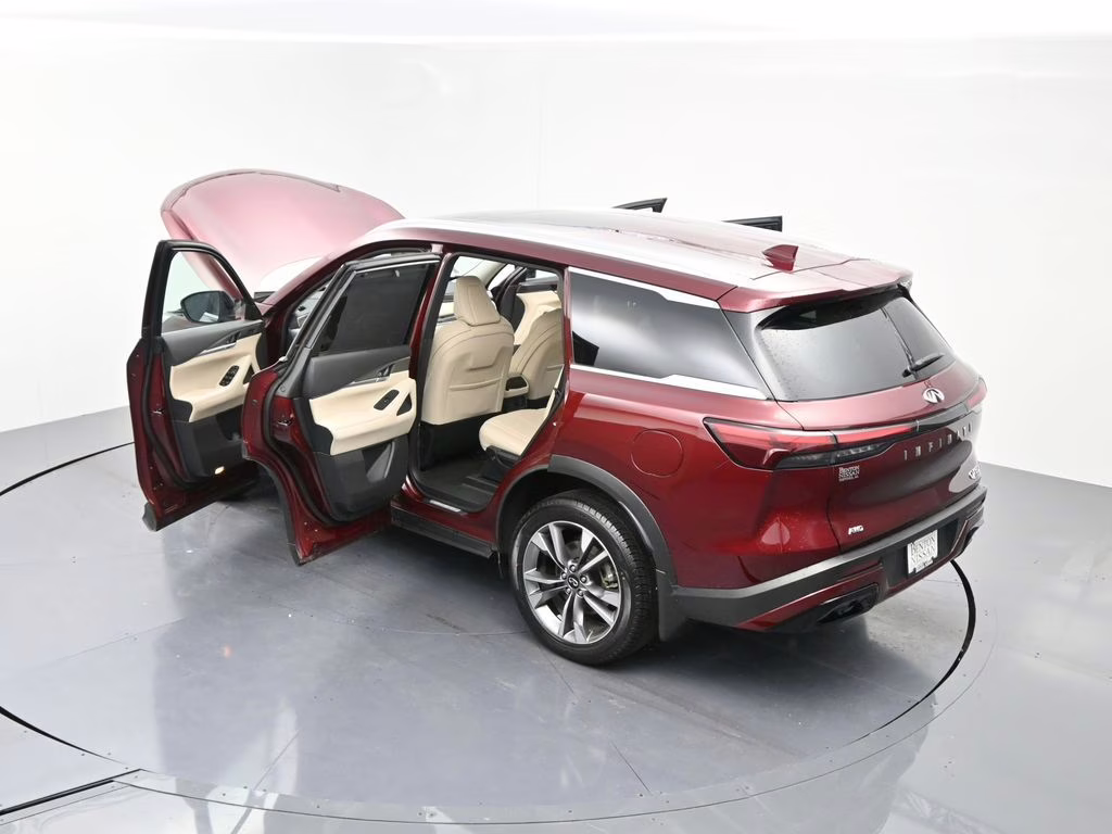 2023 Deep Bordeaux INFINITI QX60 LUXE AWD SUV