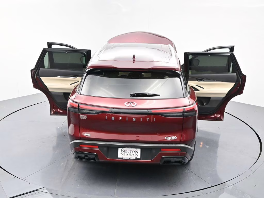 2023 Deep Bordeaux INFINITI QX60 LUXE AWD SUV