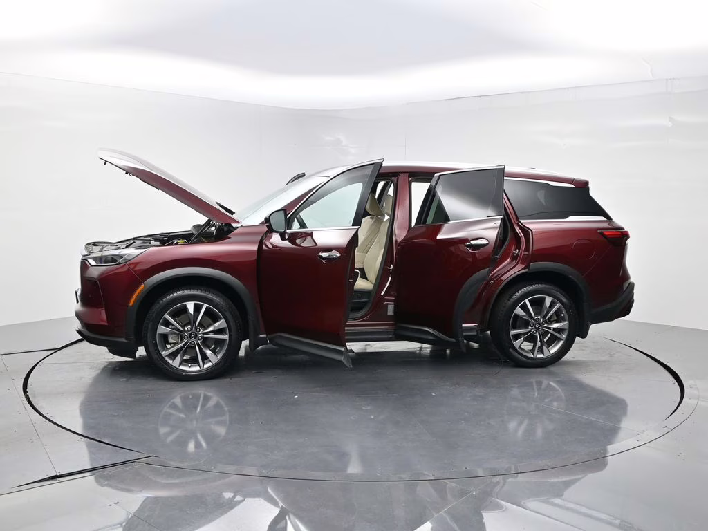 2023 Deep Bordeaux INFINITI QX60 LUXE AWD SUV