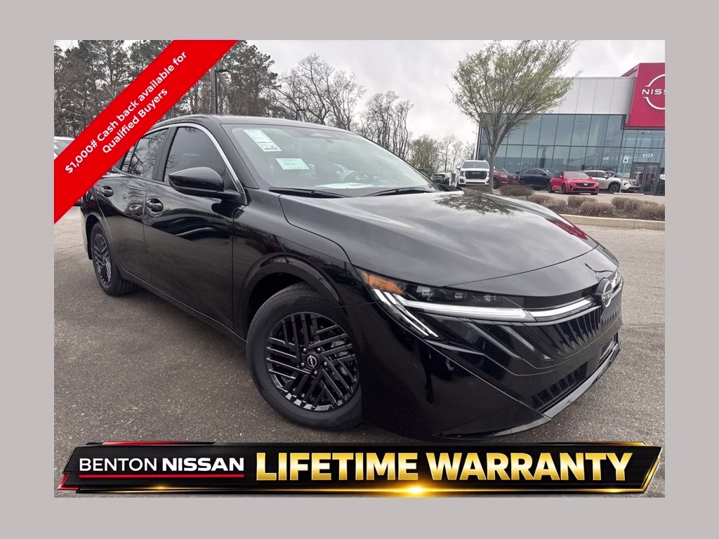 2026 Super Black Nissan Sentra SV FWD Sedan