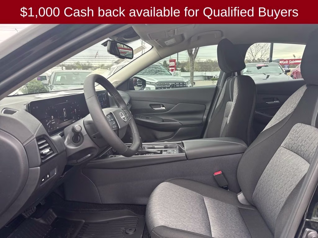2026 Super Black Nissan Sentra SV FWD Sedan