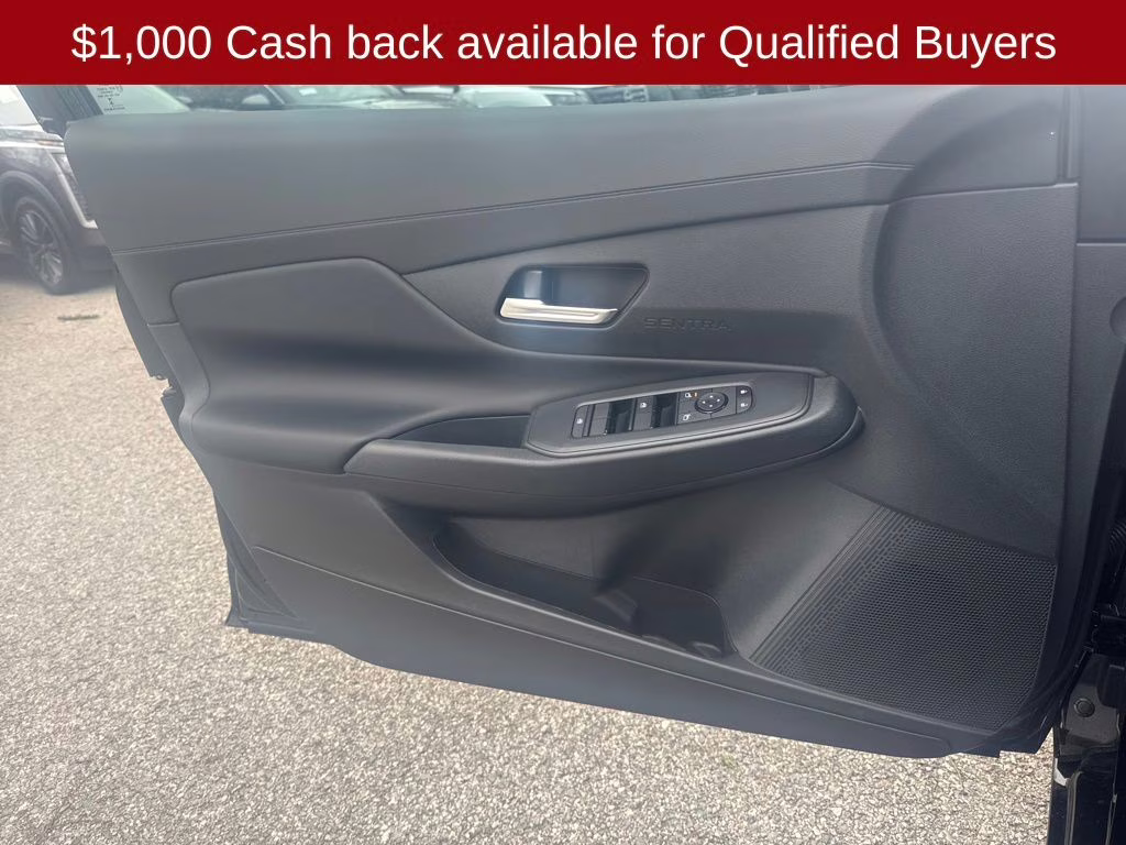 2026 Super Black Nissan Sentra SV FWD Sedan