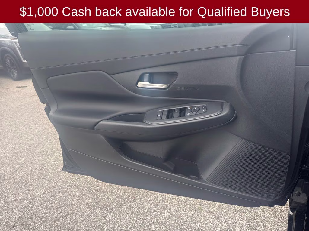 2026 Super Black Nissan Sentra SV FWD Sedan