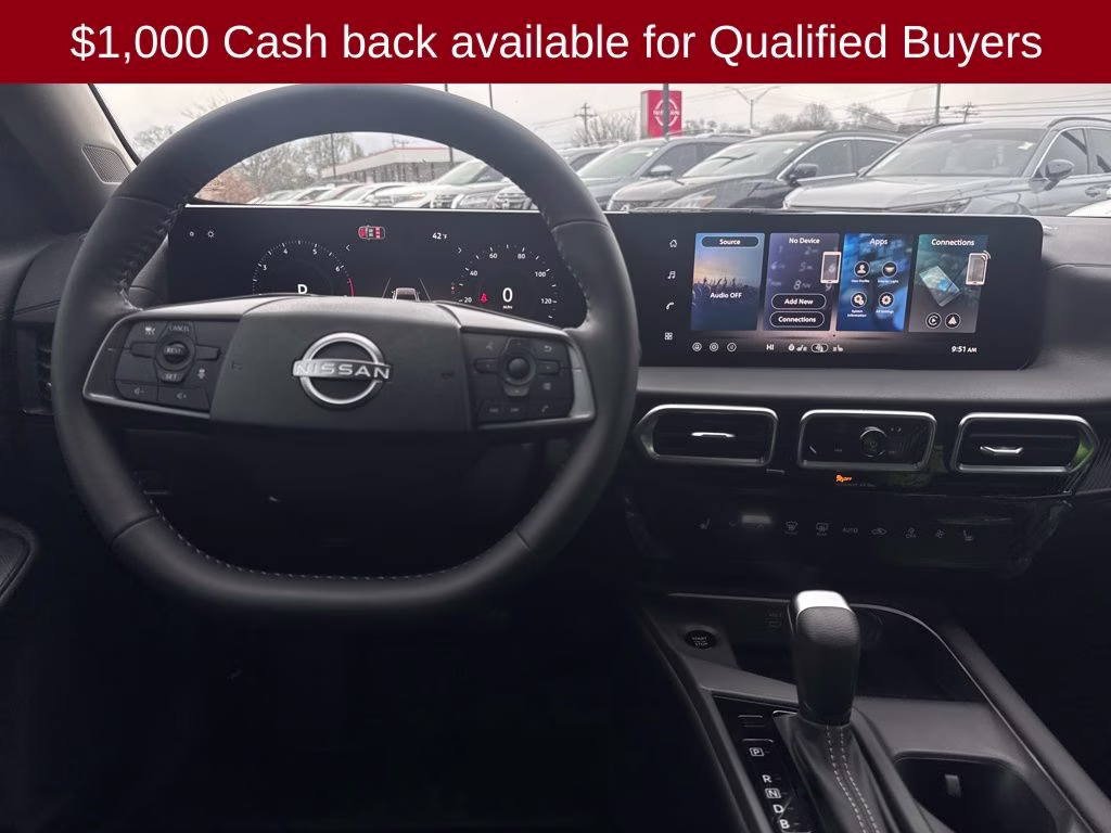 2026 Super Black Nissan Sentra SV FWD Sedan