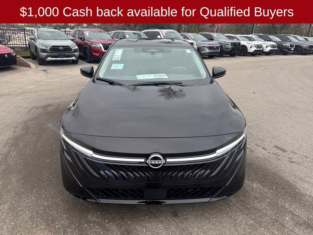 2026 Super Black Nissan Sentra SV FWD Sedan