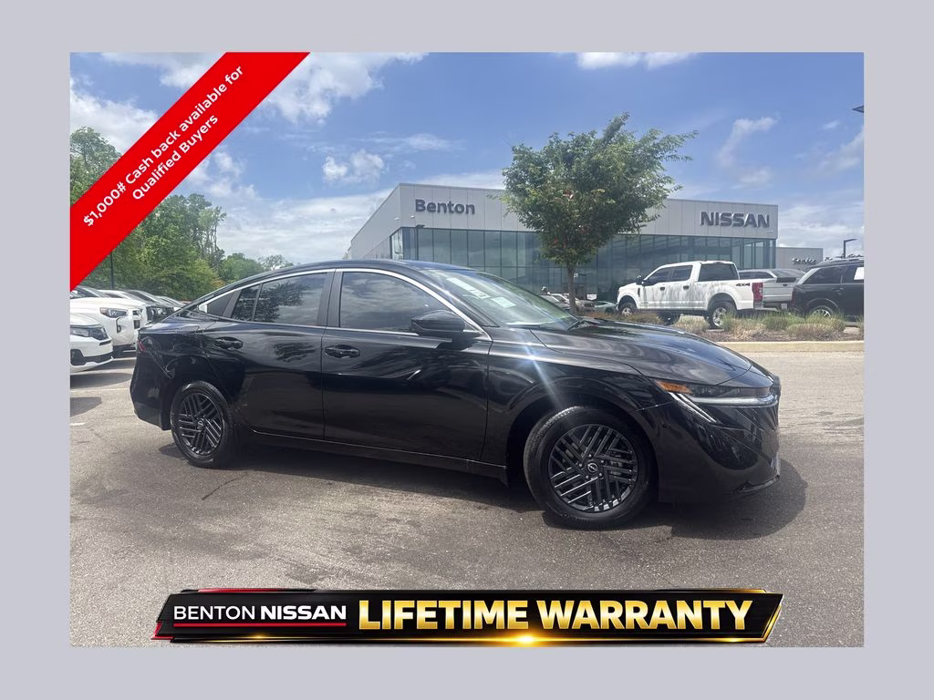2026 Super Black Nissan Sentra SV FWD Sedan