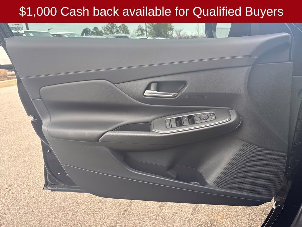 2026 Super Black Nissan Sentra SV FWD Sedan