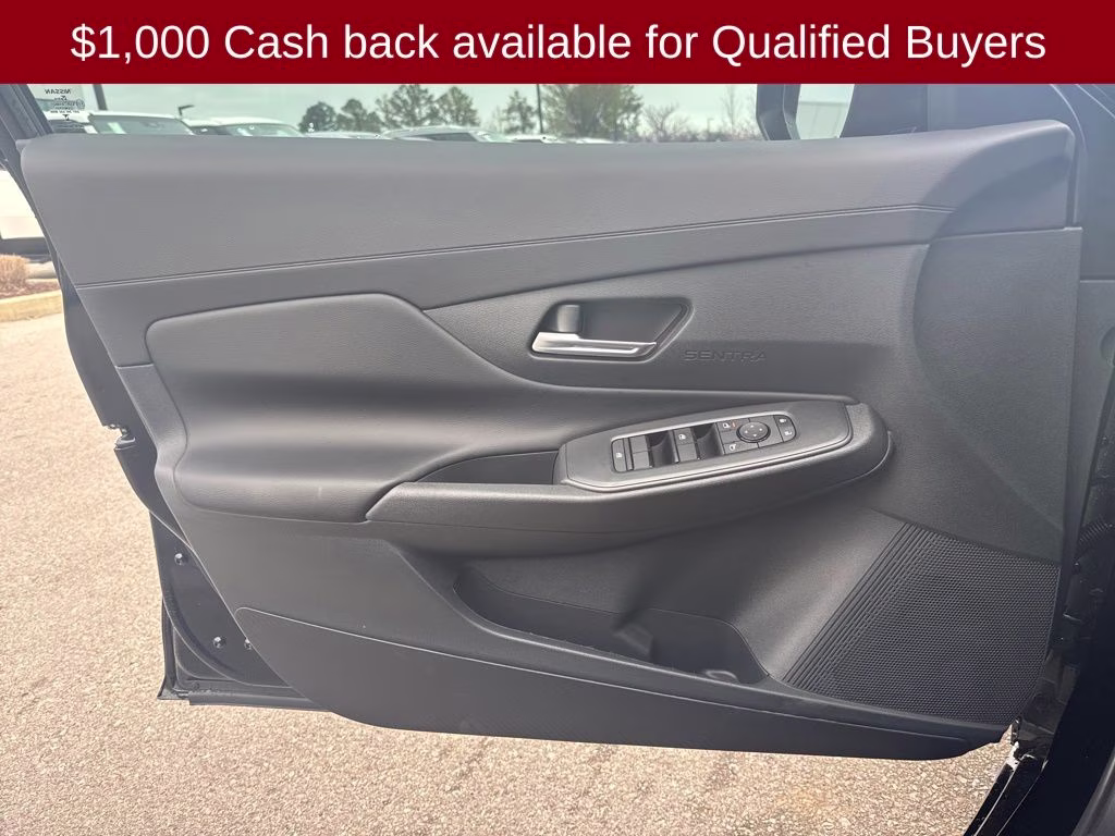2026 Super Black Nissan Sentra SV FWD Sedan