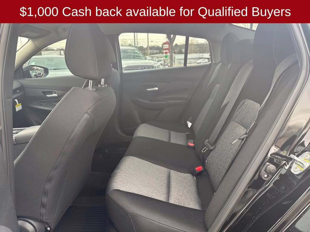 2026 Super Black Nissan Sentra SV FWD Sedan