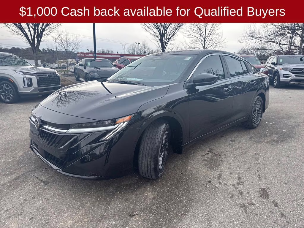 2026 Super Black Nissan Sentra SV FWD Sedan