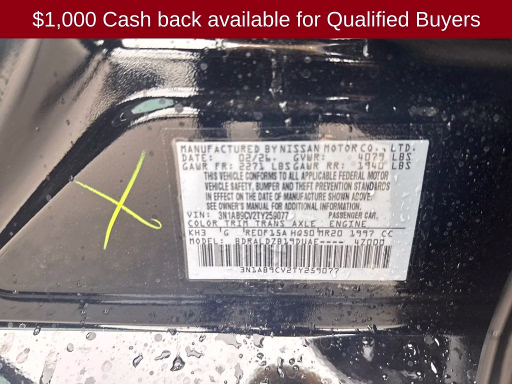 2026 Super Black Nissan Sentra SV FWD Sedan