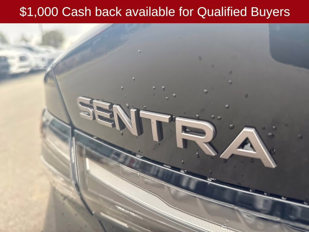 2026 Super Black Nissan Sentra SV FWD Sedan