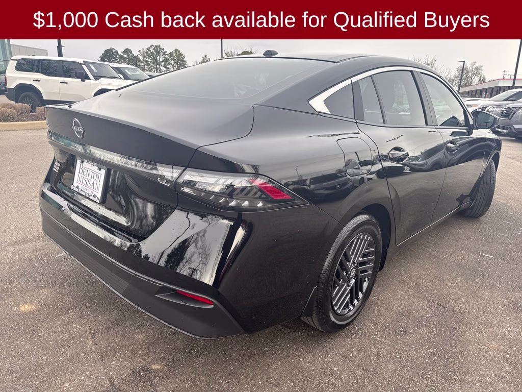 2026 Super Black Nissan Sentra SV FWD Sedan
