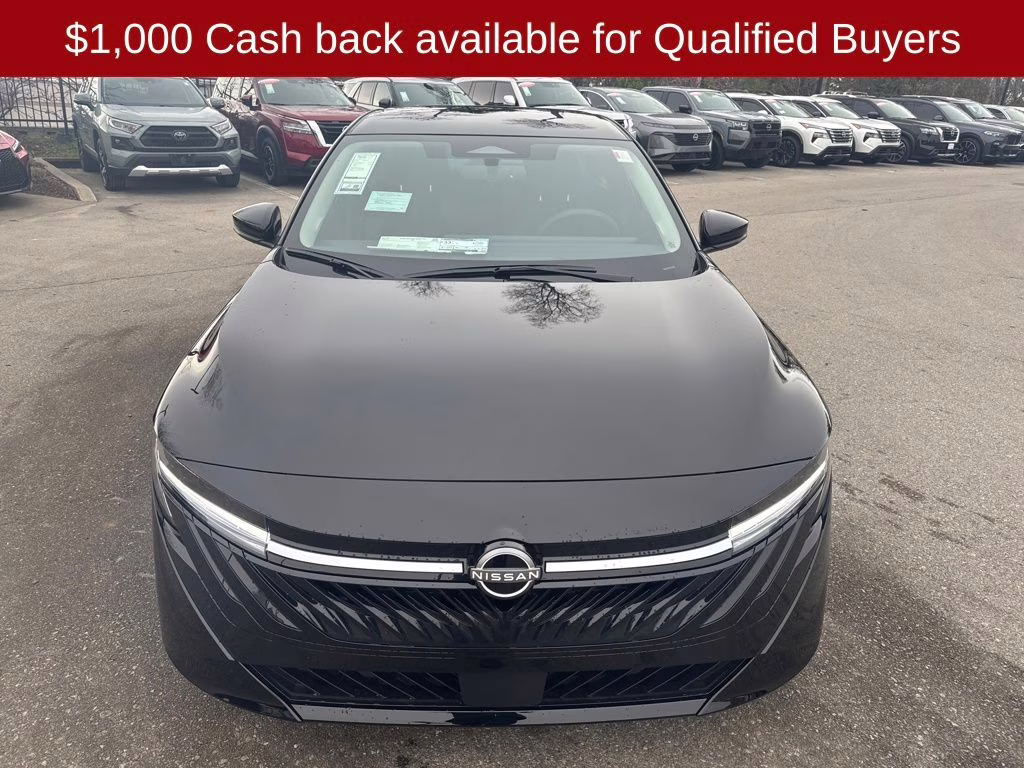 2026 Super Black Nissan Sentra SV FWD Sedan