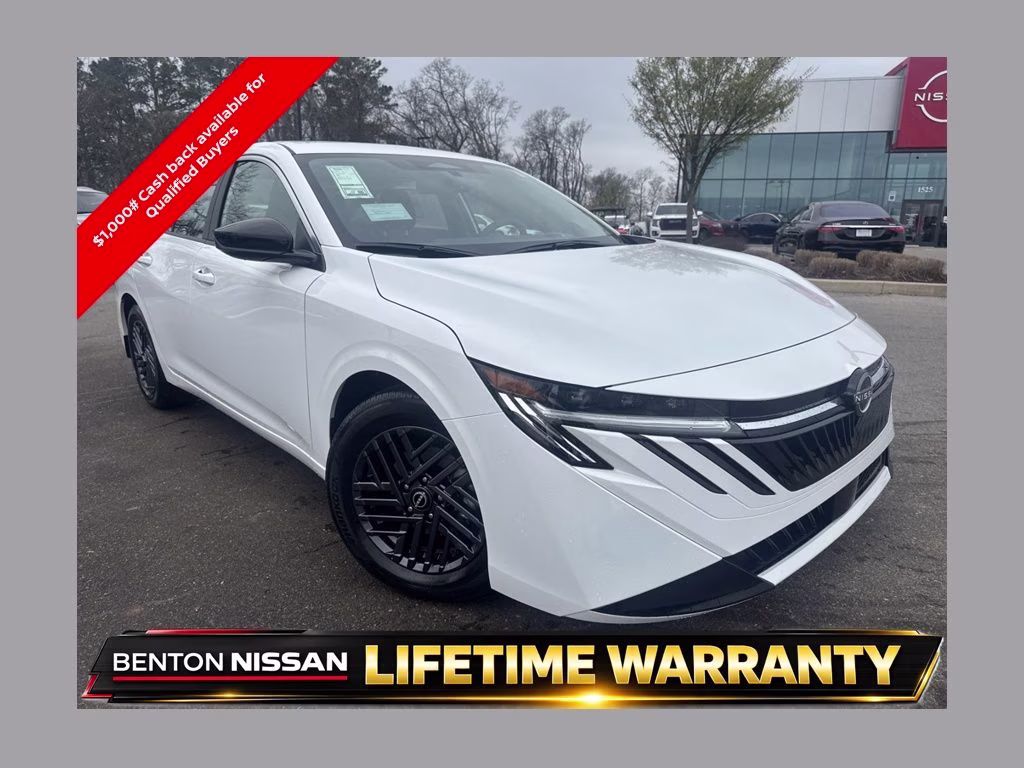 2026 Fresh Powder Nissan Sentra SV FWD Sedan