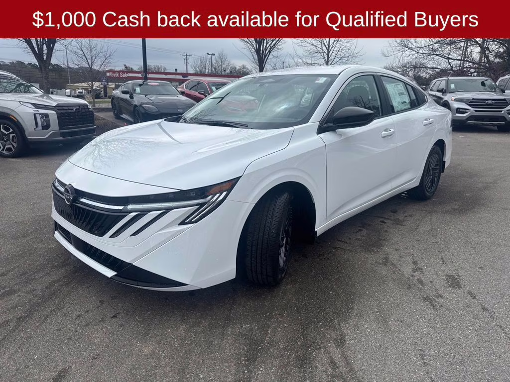 2026 Fresh Powder Nissan Sentra SV FWD Sedan