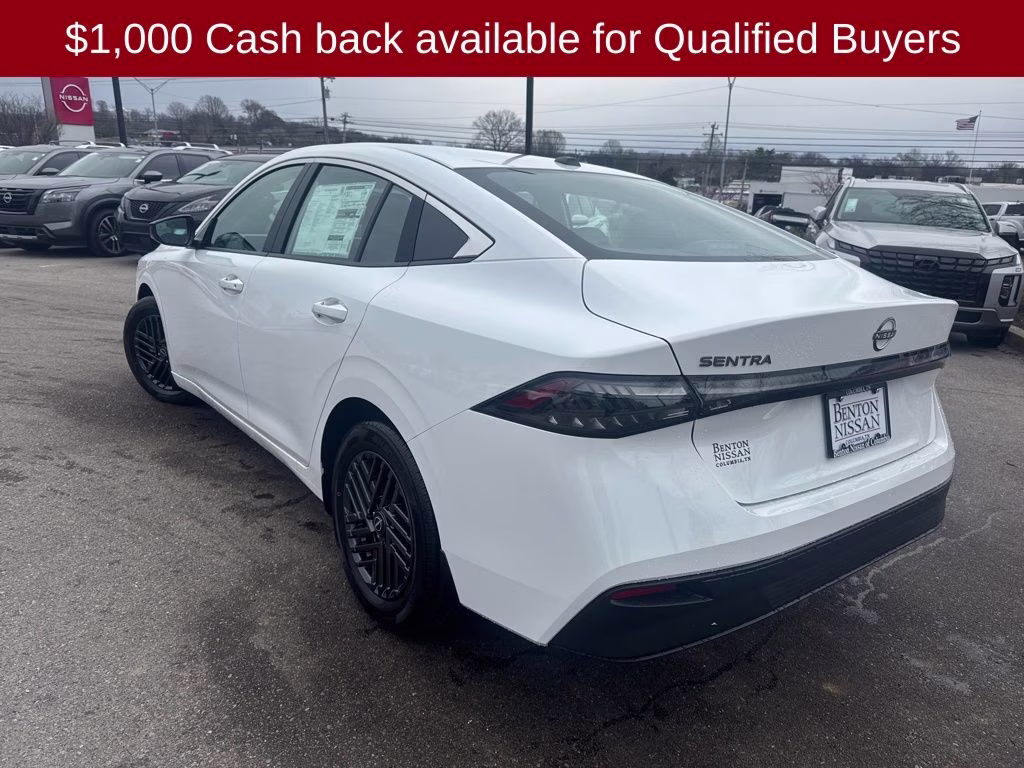 2026 Fresh Powder Nissan Sentra SV FWD Sedan