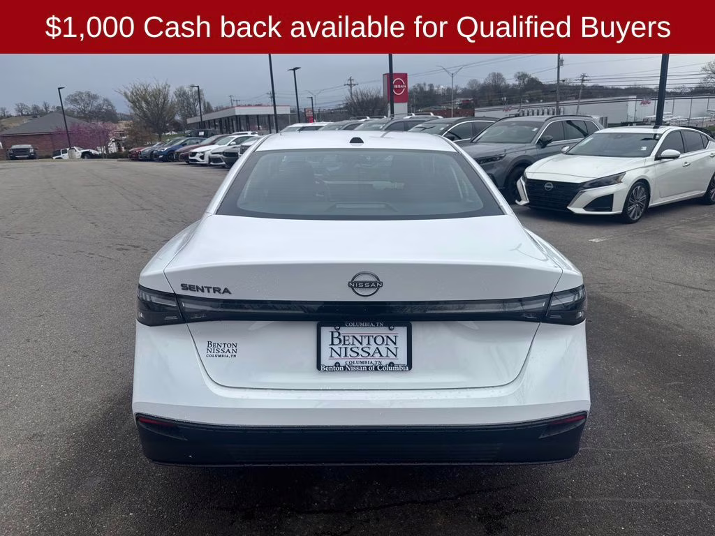 2026 Fresh Powder Nissan Sentra SV FWD Sedan