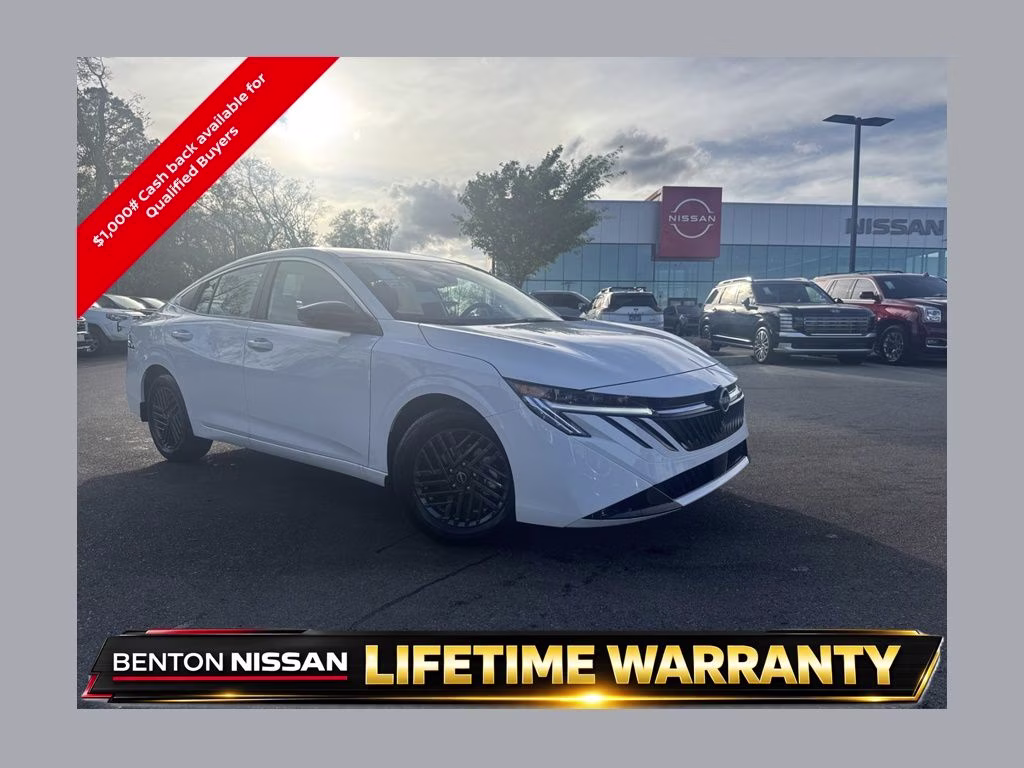 2026 Fresh Powder Nissan Sentra SV FWD Sedan