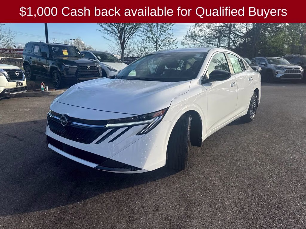 2026 Fresh Powder Nissan Sentra SV FWD Sedan