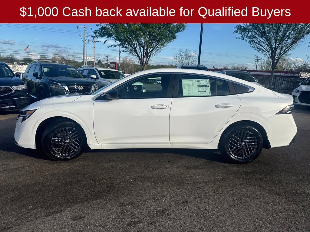 2026 Fresh Powder Nissan Sentra SV FWD Sedan