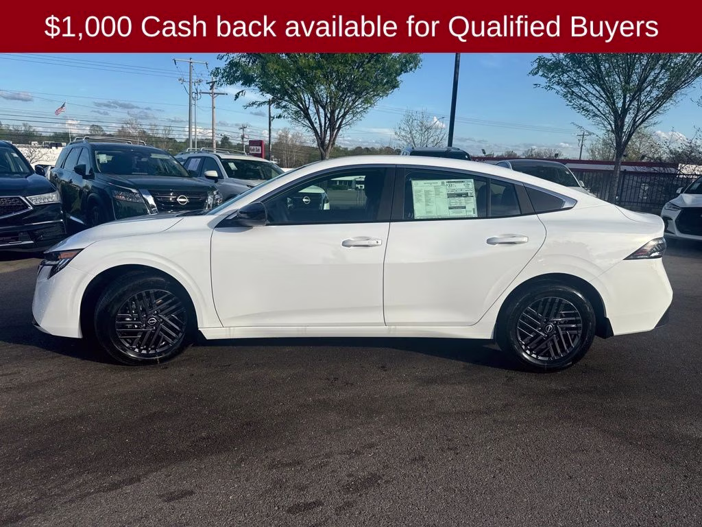 2026 Fresh Powder Nissan Sentra SV FWD Sedan