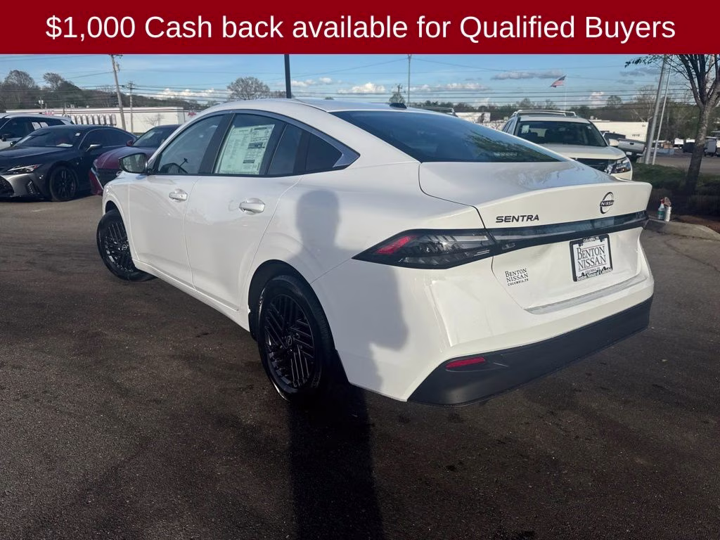 2026 Fresh Powder Nissan Sentra SV FWD Sedan