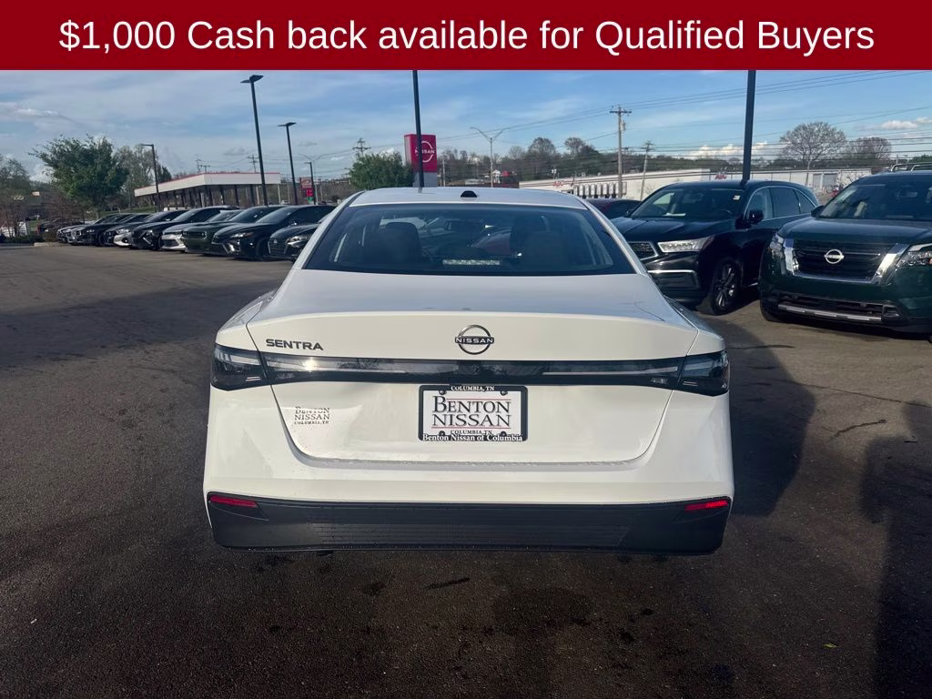 2026 Fresh Powder Nissan Sentra SV FWD Sedan