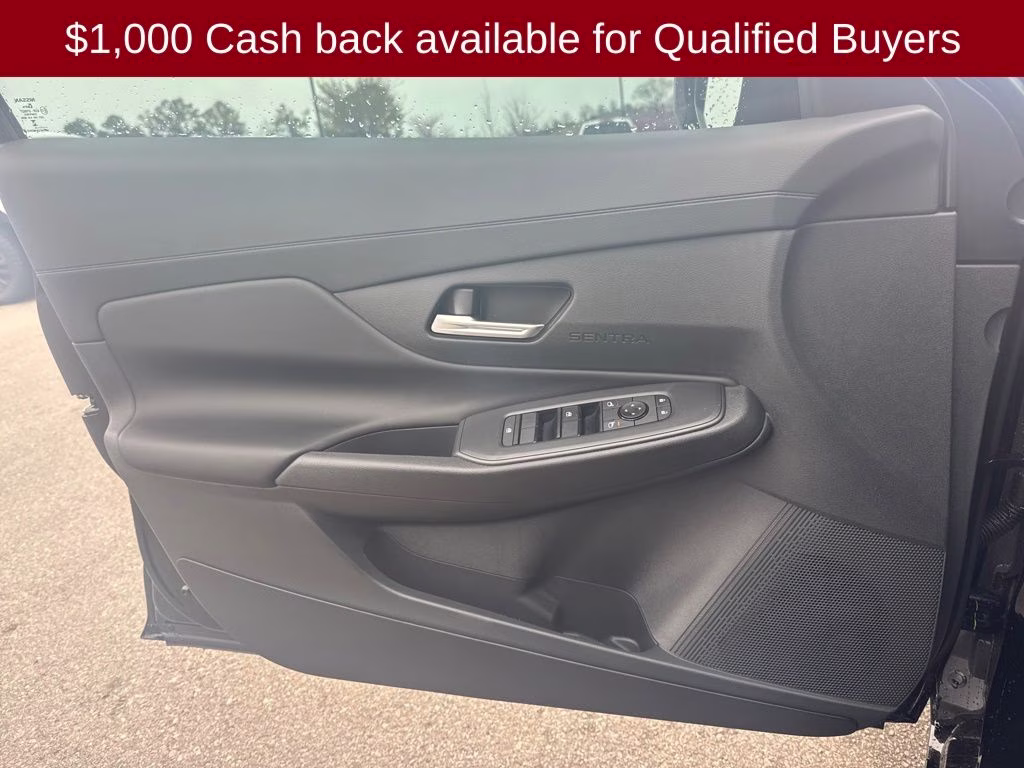 2026 Super Black Nissan Sentra SV FWD Sedan