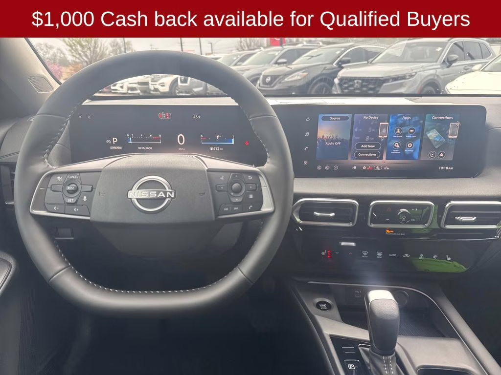 2026 Super Black Nissan Sentra SV FWD Sedan