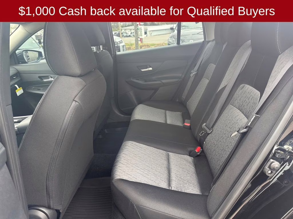 2026 Super Black Nissan Sentra SV FWD Sedan