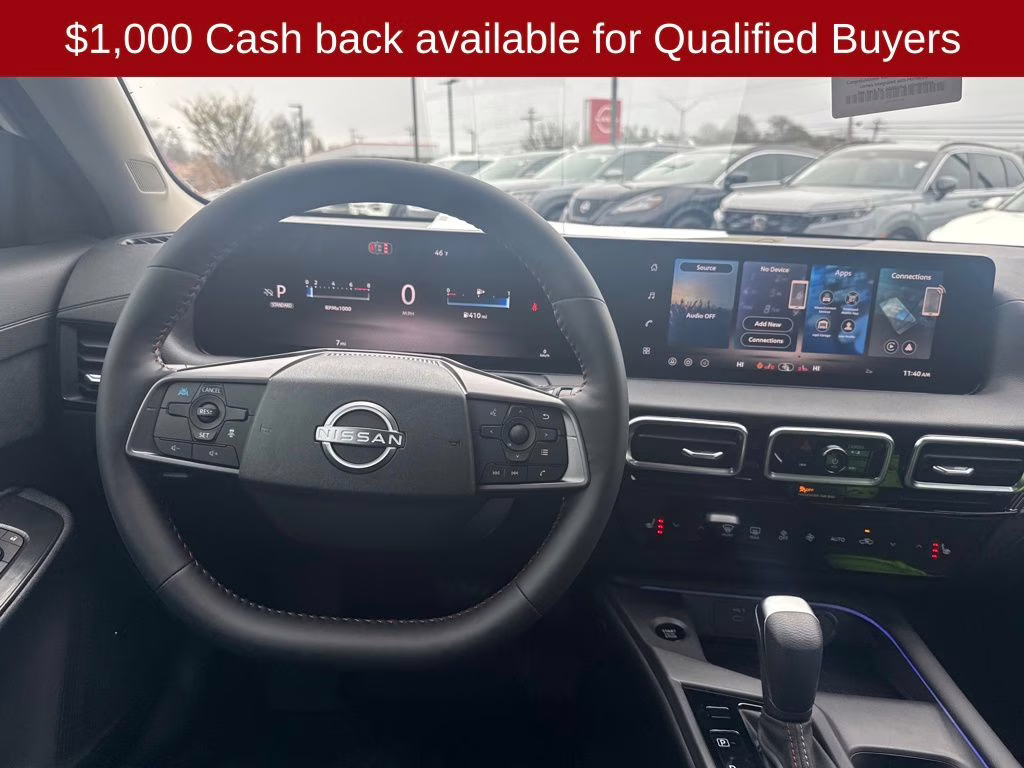 2026 Aspen White/Super Black Nissan Sentra SR FWD Sedan