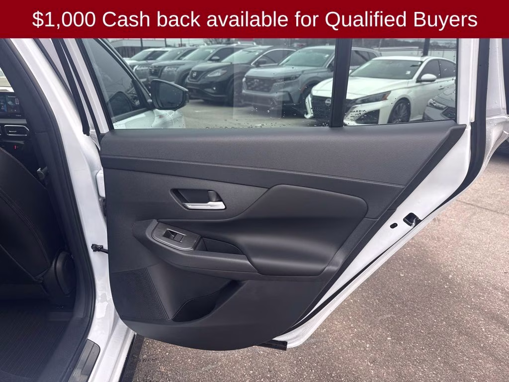 2026 Aspen White/Super Black Nissan Sentra SR FWD Sedan