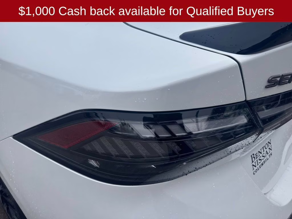 2026 Aspen White/Super Black Nissan Sentra SR FWD Sedan