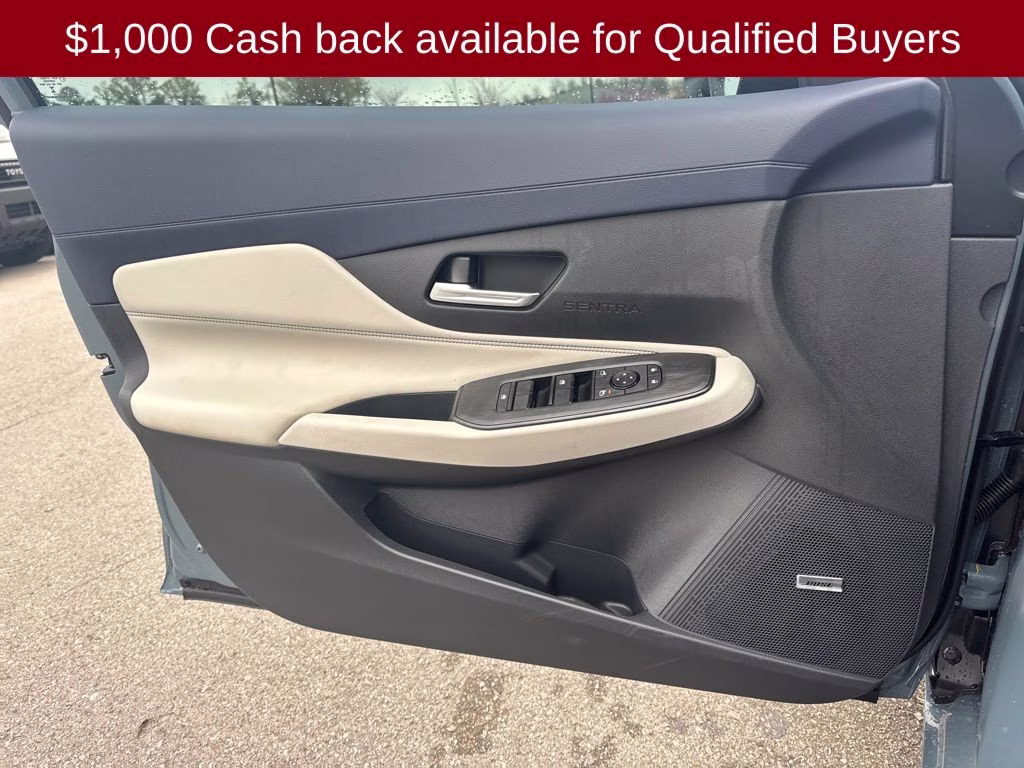 2026 Atlantic Gray Metallic Nissan Sentra SL FWD Sedan