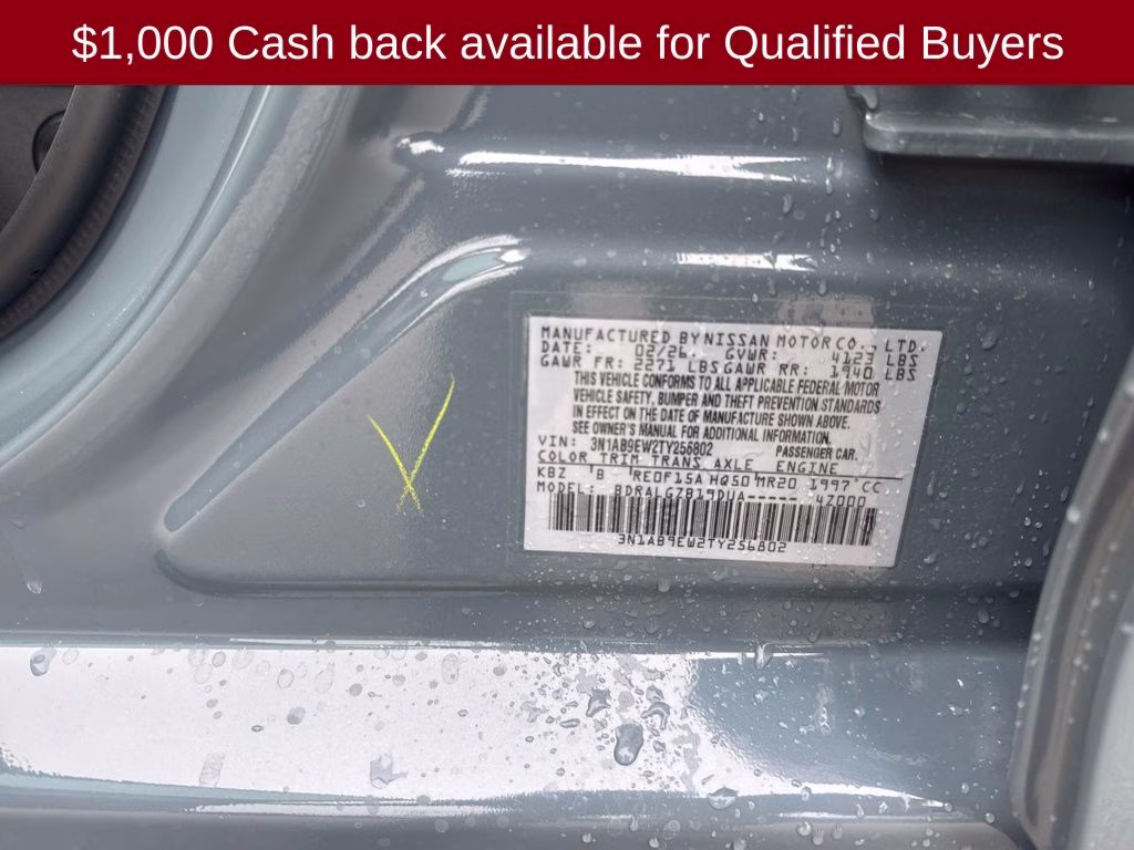 2026 Atlantic Gray Metallic Nissan Sentra SL FWD Sedan