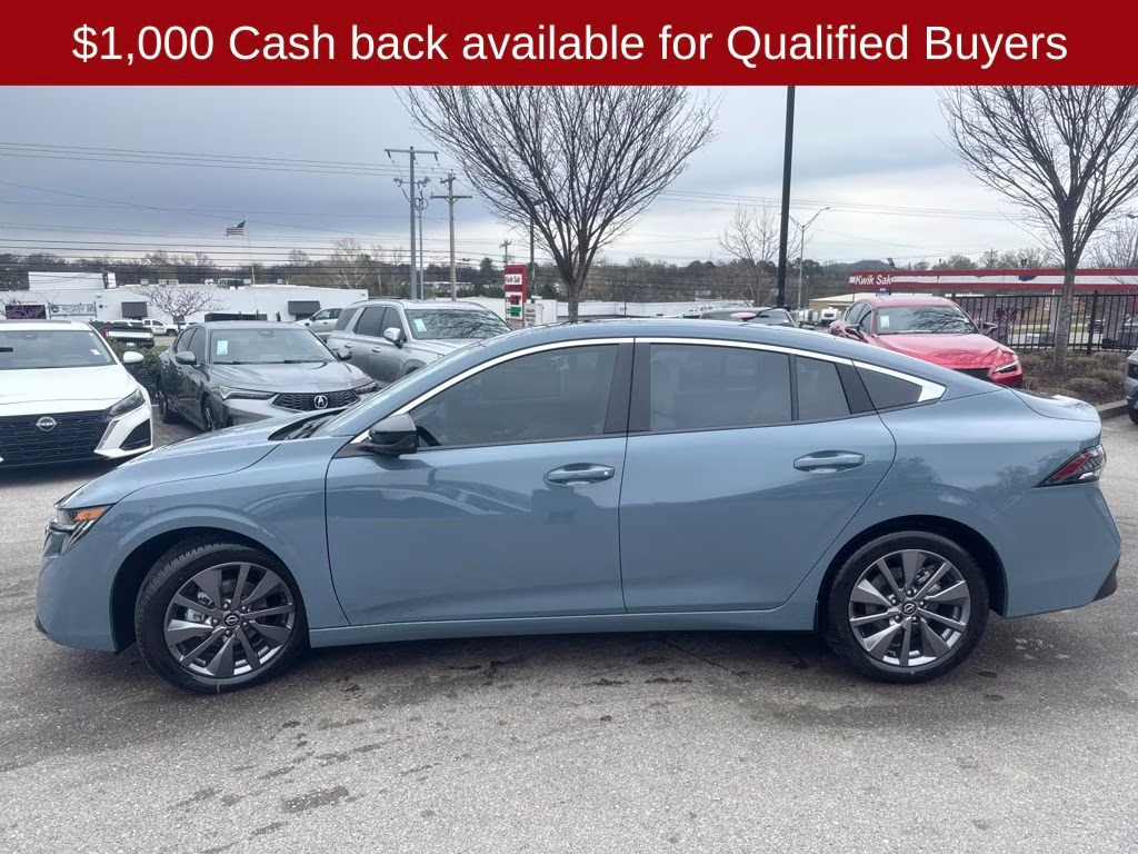 2026 Atlantic Gray Metallic Nissan Sentra SL FWD Sedan