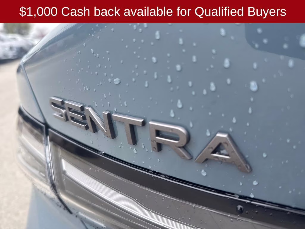 2026 Atlantic Gray Metallic Nissan Sentra SL FWD Sedan