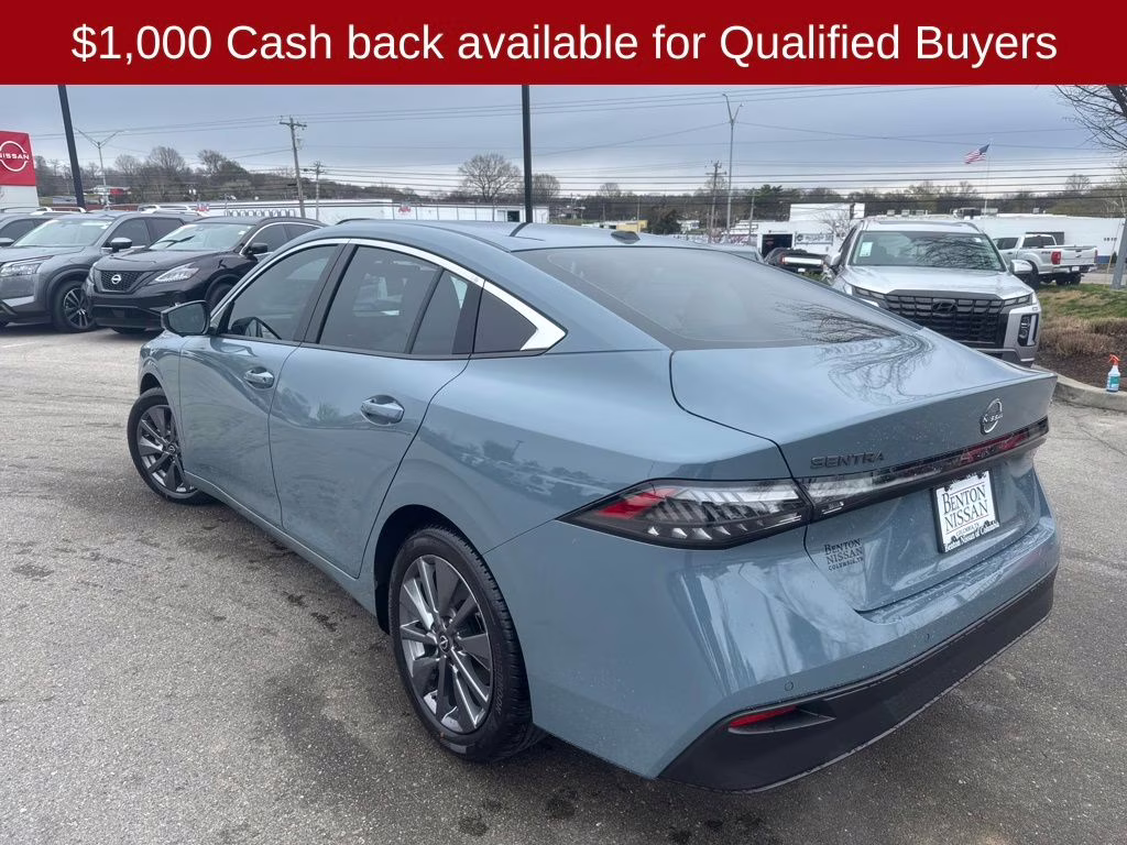 2026 Atlantic Gray Metallic Nissan Sentra SL FWD Sedan