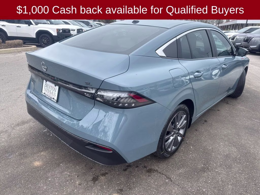 2026 Atlantic Gray Metallic Nissan Sentra SL FWD Sedan