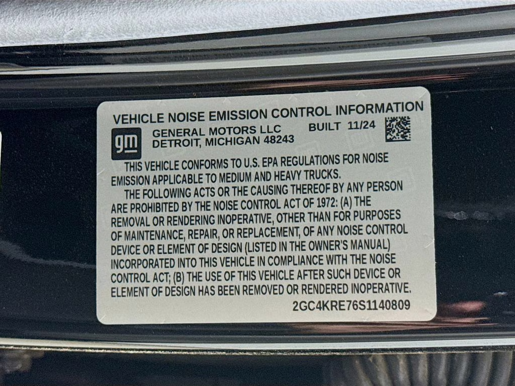 2025 Black Chevrolet Silverado 2500HD High Country 4X4 Truck