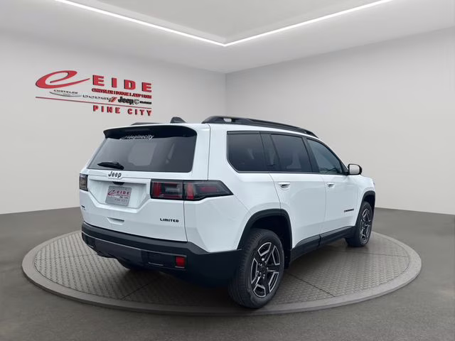 2026 Bright White Clearcoat Jeep Cherokee Limited 4X4 SUV