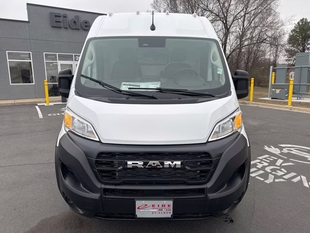 2026 Bright White Clearcoat Ram ProMaster 2500 High Roof FWD Van
