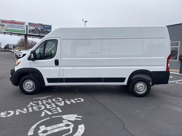 2026 Bright White Clearcoat Ram ProMaster 2500 High Roof FWD Van