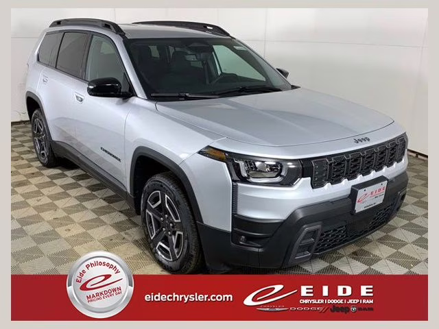 2026 Silver Zynith Clearcoat Jeep Cherokee Limited 4X4 SUV