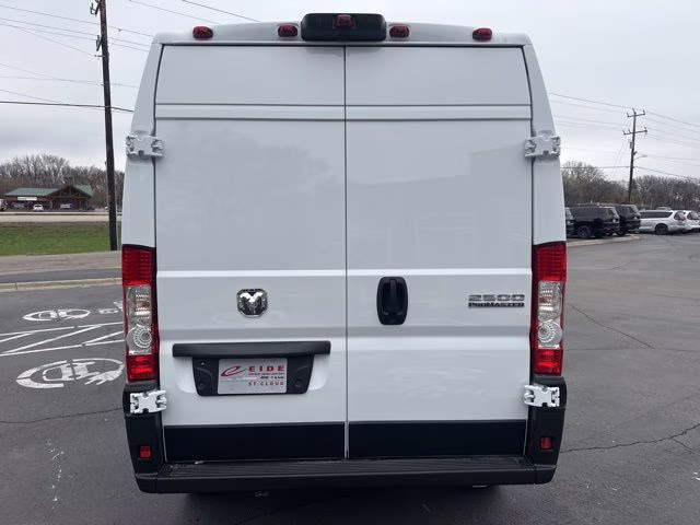 2026 Bright White Clearcoat Ram ProMaster 2500 High Roof FWD Van