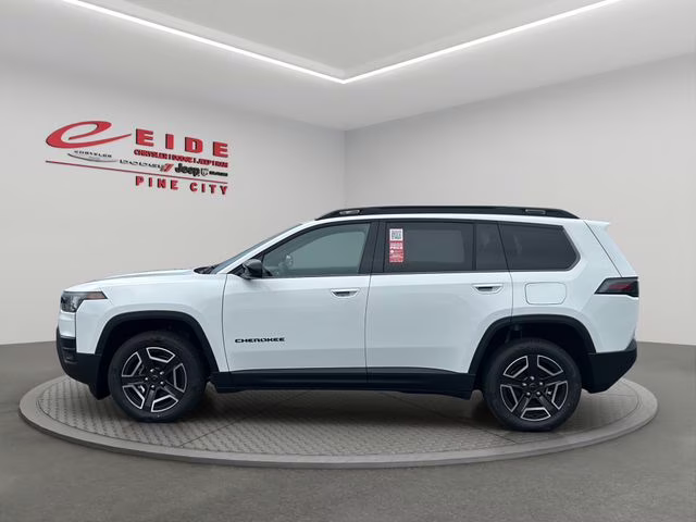 2026 Bright White Clearcoat Jeep Cherokee Limited 4X4 SUV