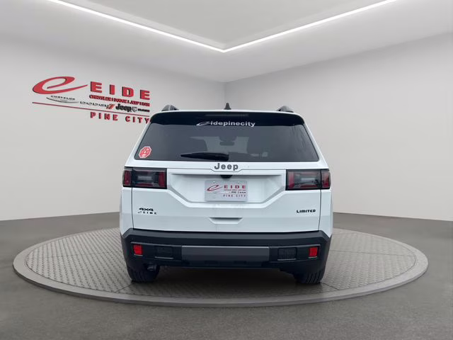 2026 Bright White Clearcoat Jeep Cherokee Limited 4X4 SUV