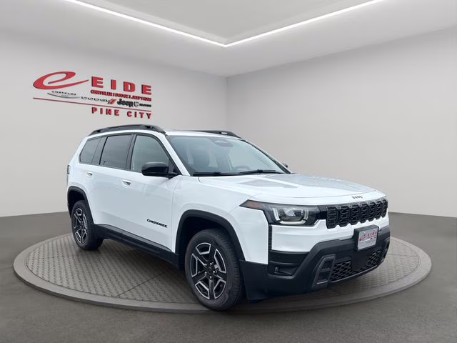 2026 Bright White Clearcoat Jeep Cherokee Limited 4X4 SUV