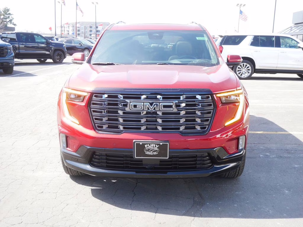 2026 Volcanic Red Tintcoat GMC Acadia Denali Ultimate AWD SUV